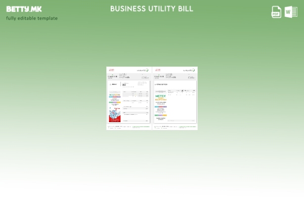 Обединети Арапски Емирати Дубаи зелена деловна сметка за комунални услуги 1